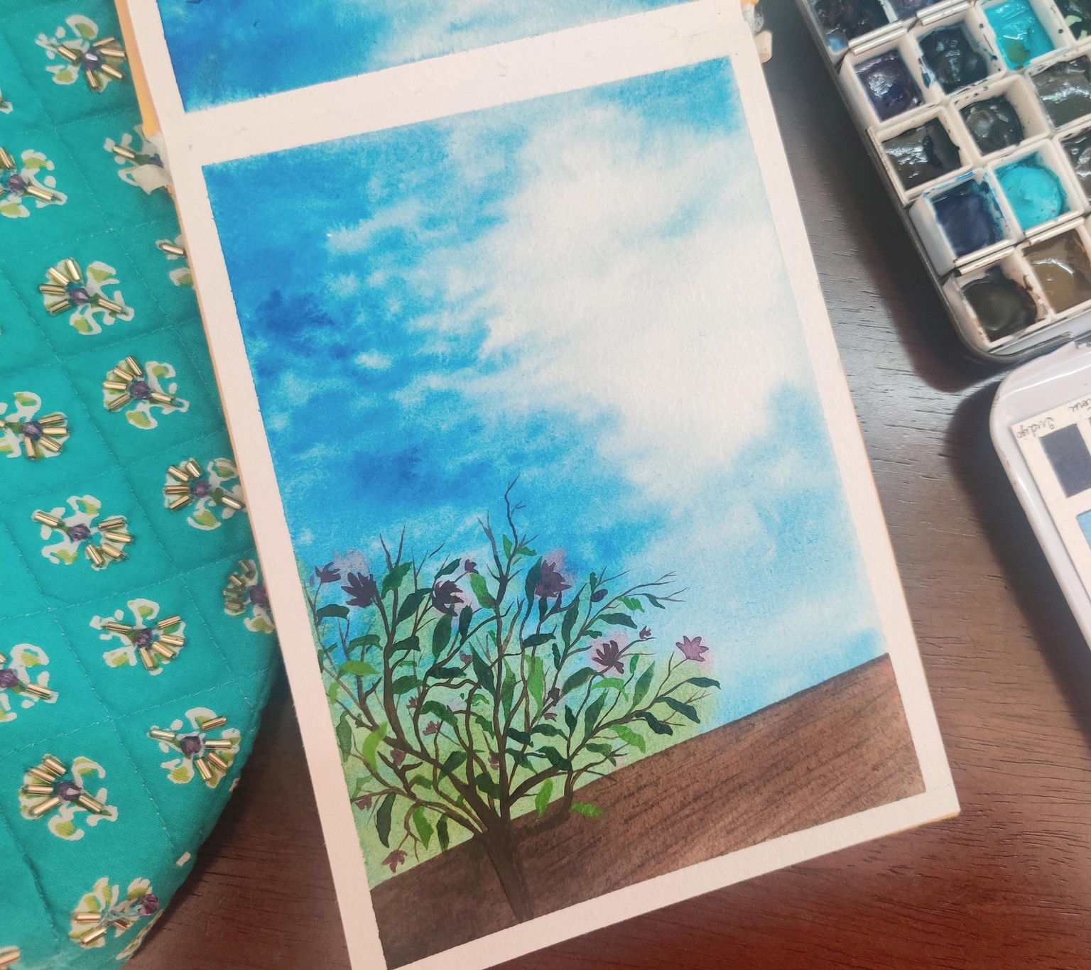 Tranquil Skies for 21 Days with Umashree - image 2 - student project