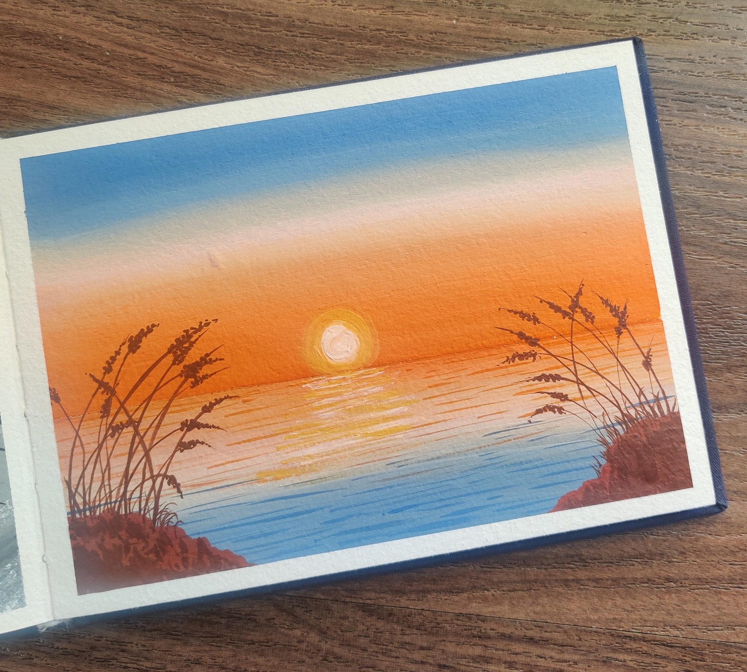 Gouache Landscapes with Mohini - image 16 - student project
