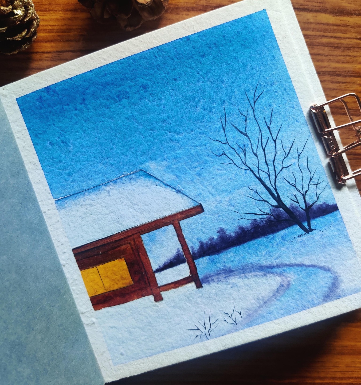 5 Winter Illustrations with Dhritikana - image 1 - student project
