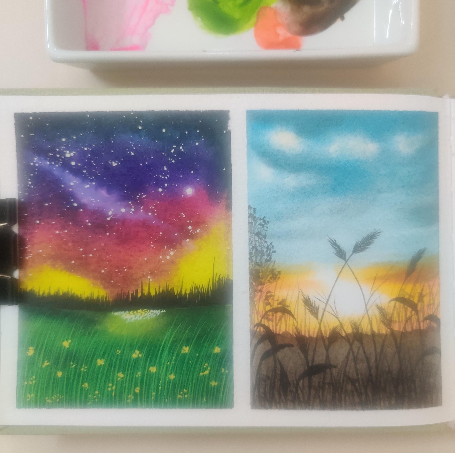 30 Days Watercolor Nature Landscapes with Umashree - image 3 - student project