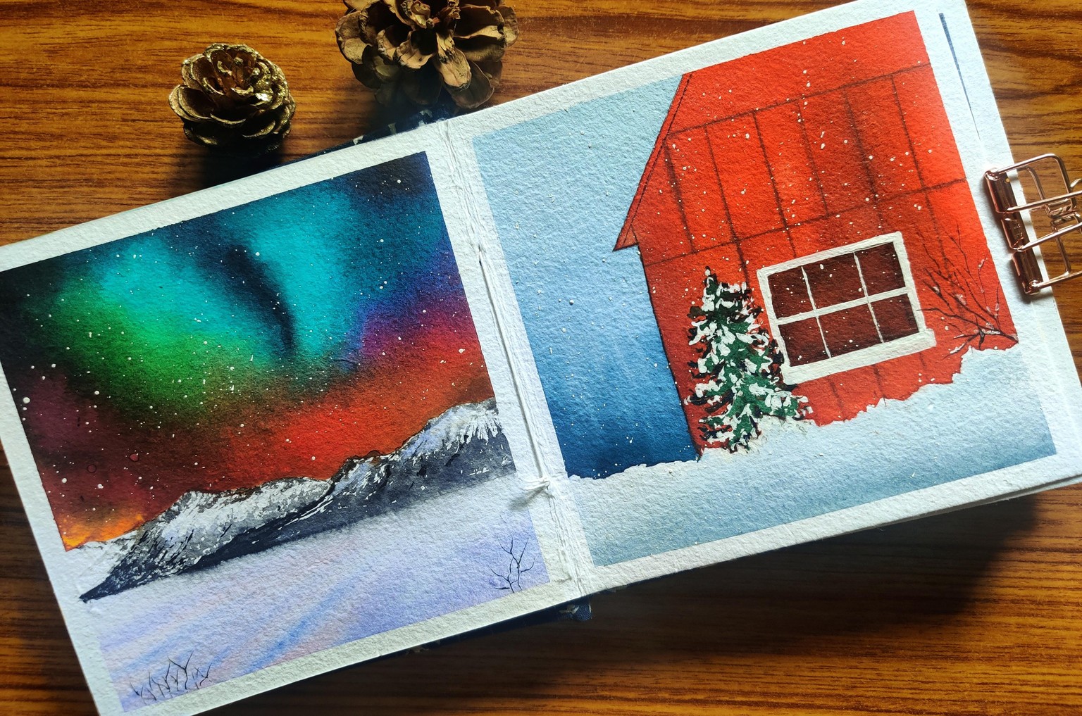 5 Winter Illustrations with Dhritikana - image 2 - student project