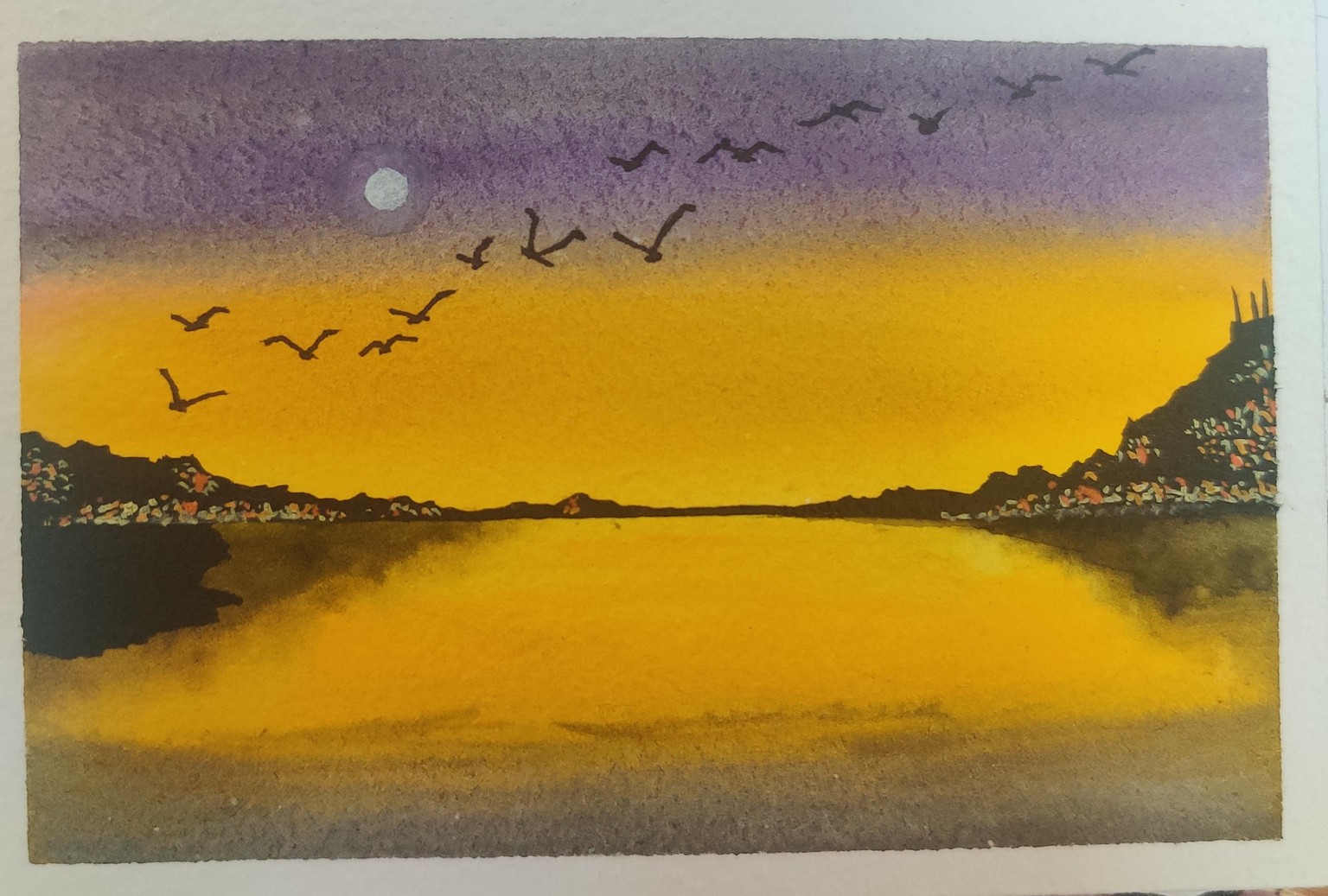 Watercolor Seascapes - image 4 - student project