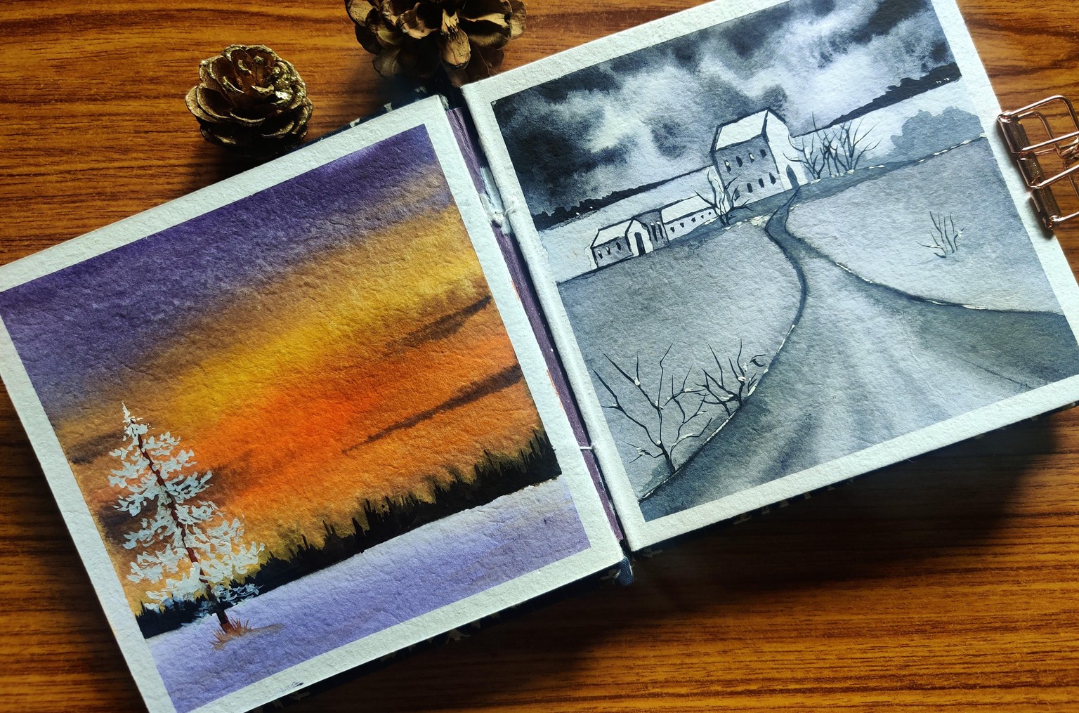 5 Winter Illustrations with Dhritikana - image 3 - student project