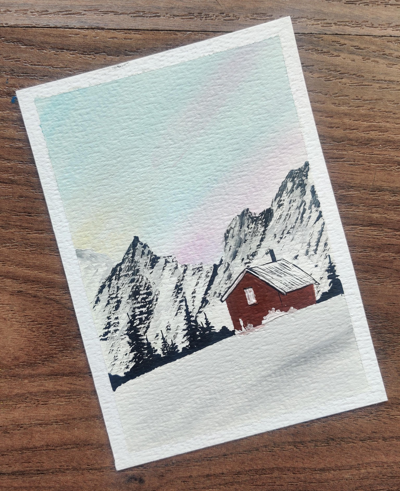 Completed - 30 Days of Gouache Landscapes with Umashree - image 17 - student project