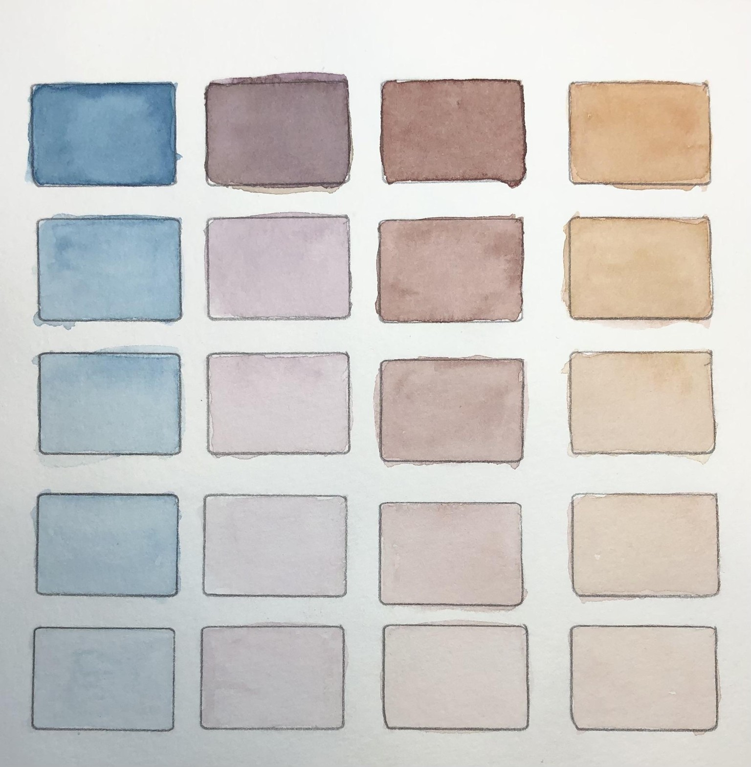 Little girl's portriat in watercolor - image 1 - student project