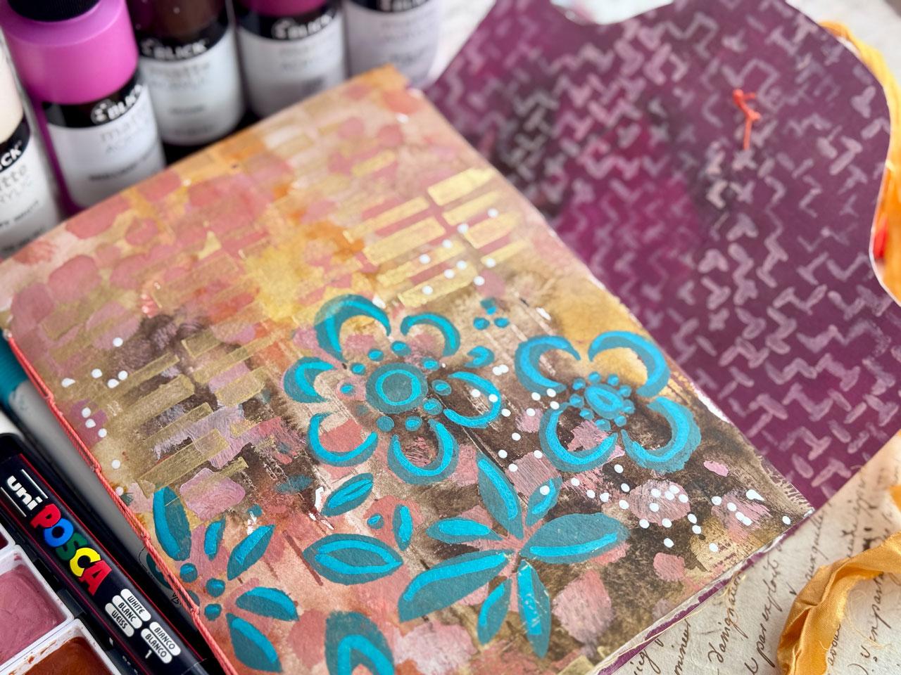 Bound in Creativity: A Mixed Media Journal Project - image 2 - student project