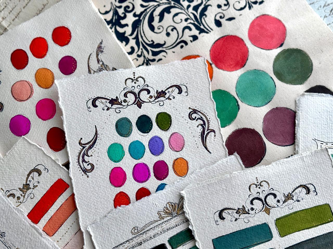 Artful Swatches: Creating Art with Color Palettes - image 5 - student project