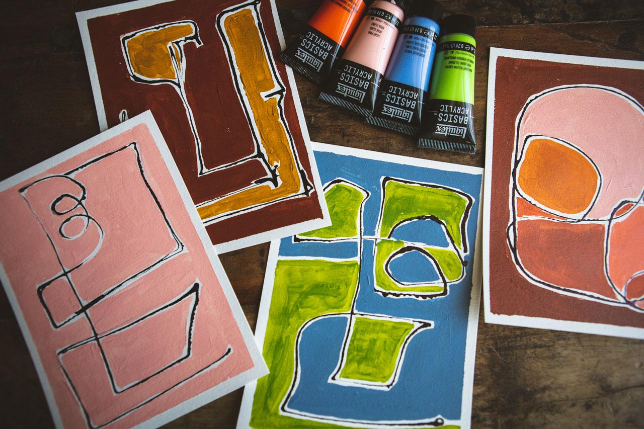 Abstract Scribble Art - Channeling Your Inner Picasso And Getting Loose With You - image 2 - student project