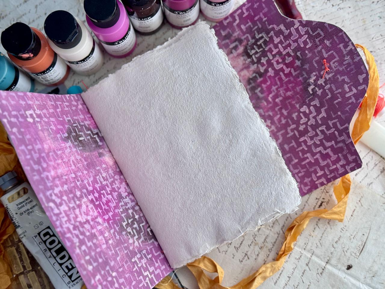 Bound in Creativity: A Mixed Media Journal Project - image 3 - student project