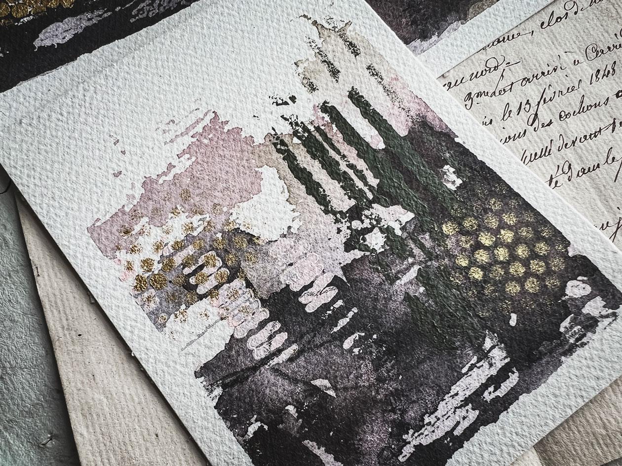 Explore the Beauty of Mixed Media: Abstract & Landscape Painting - image 1 - student project