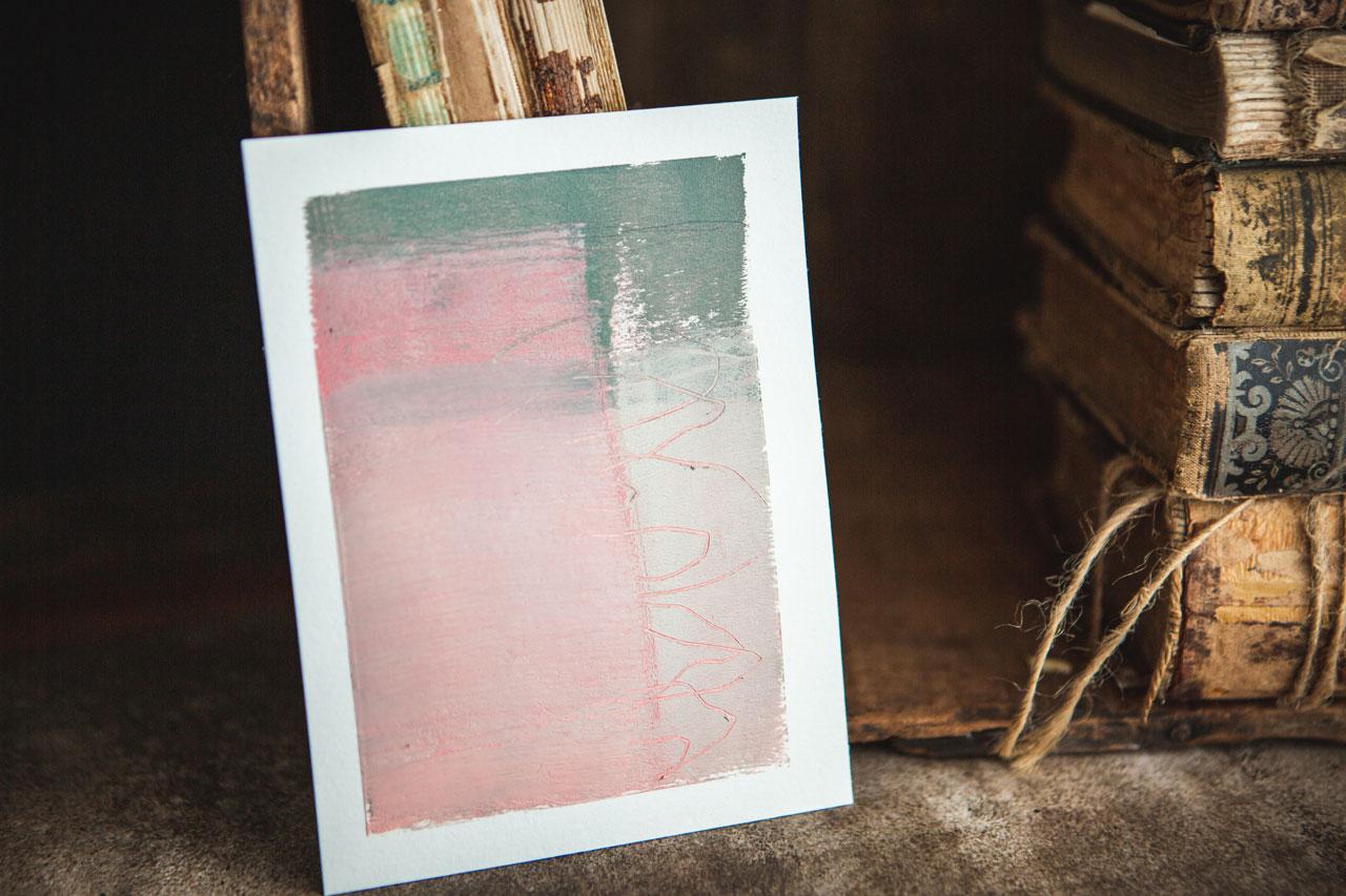 Brayer Roller: Creating Modern Abstracts With This Printmaking Tool - image 2 - student project