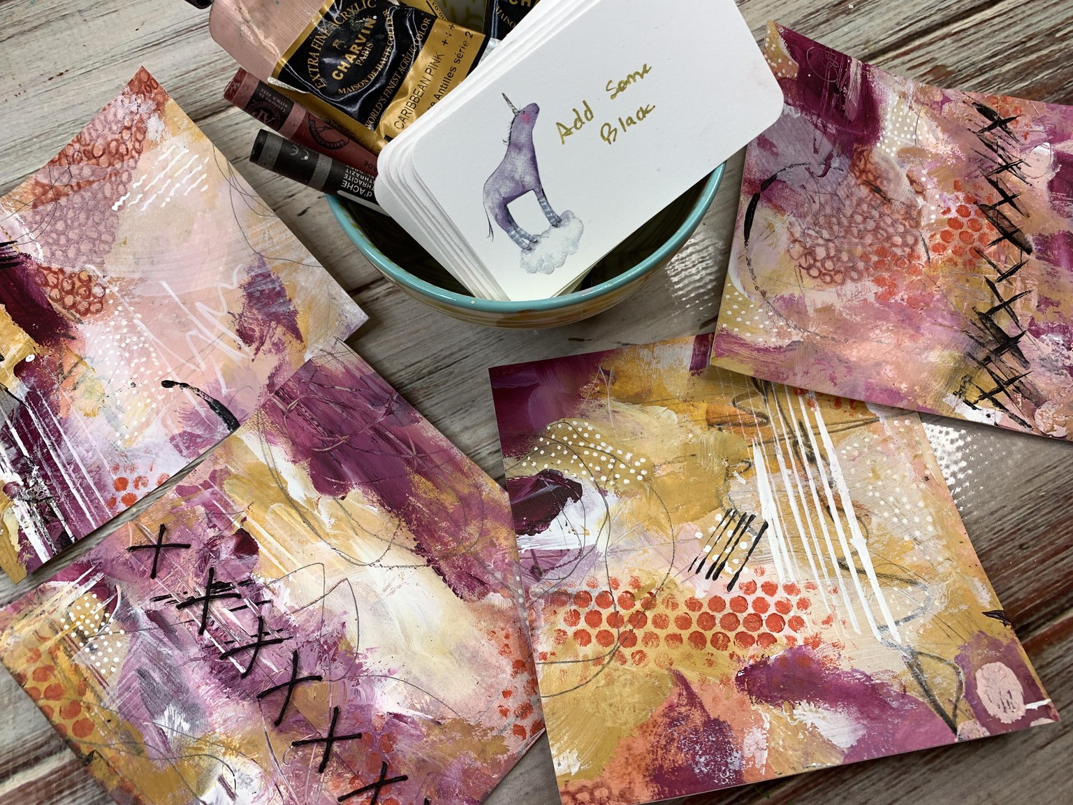 Abstract Painting - Using Art Prompts To Be More Creative In Your Work - image 2 - student project