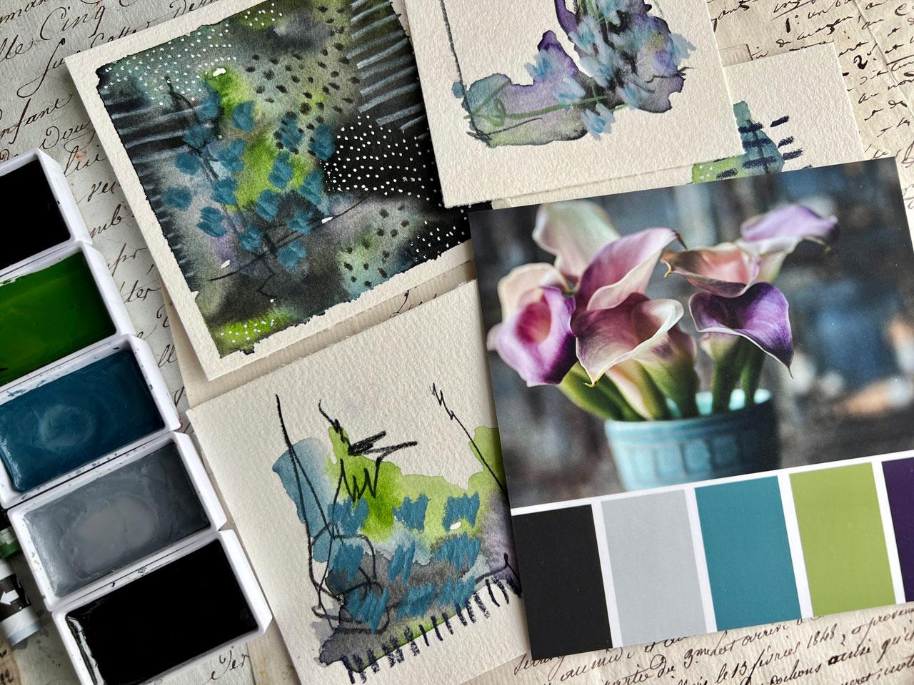 Unleash Your Creativity: Crafting Abstract Art with Color Palettes From Your Pho - image 3 - student project