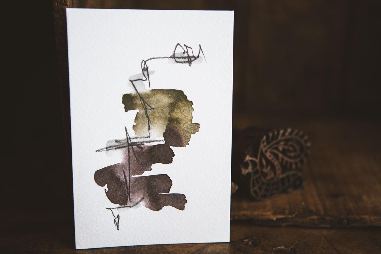 Graphite Abstracts - Create Sophisticated Abstracts With Gansai Tambi Graphite P - image 2 - student project