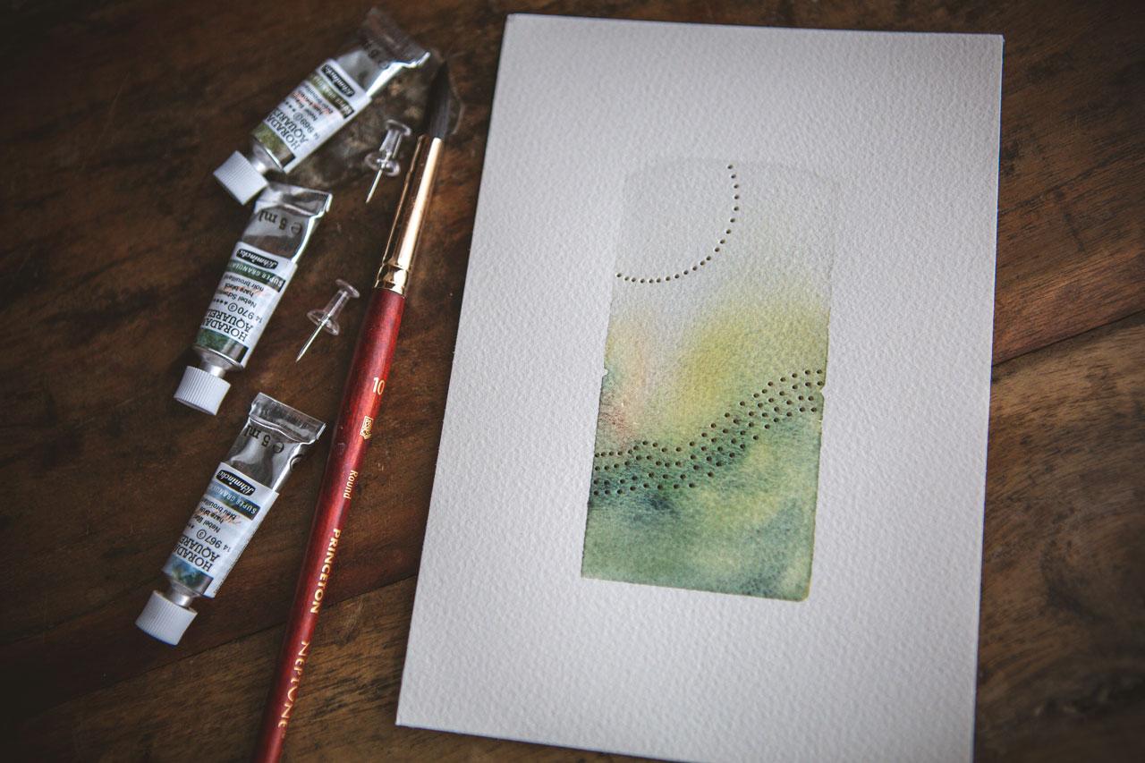Pin Prick Art - Create Enchanting Landscapes With Unexpected Pin Prick Mark-Maki - image 2 - student project