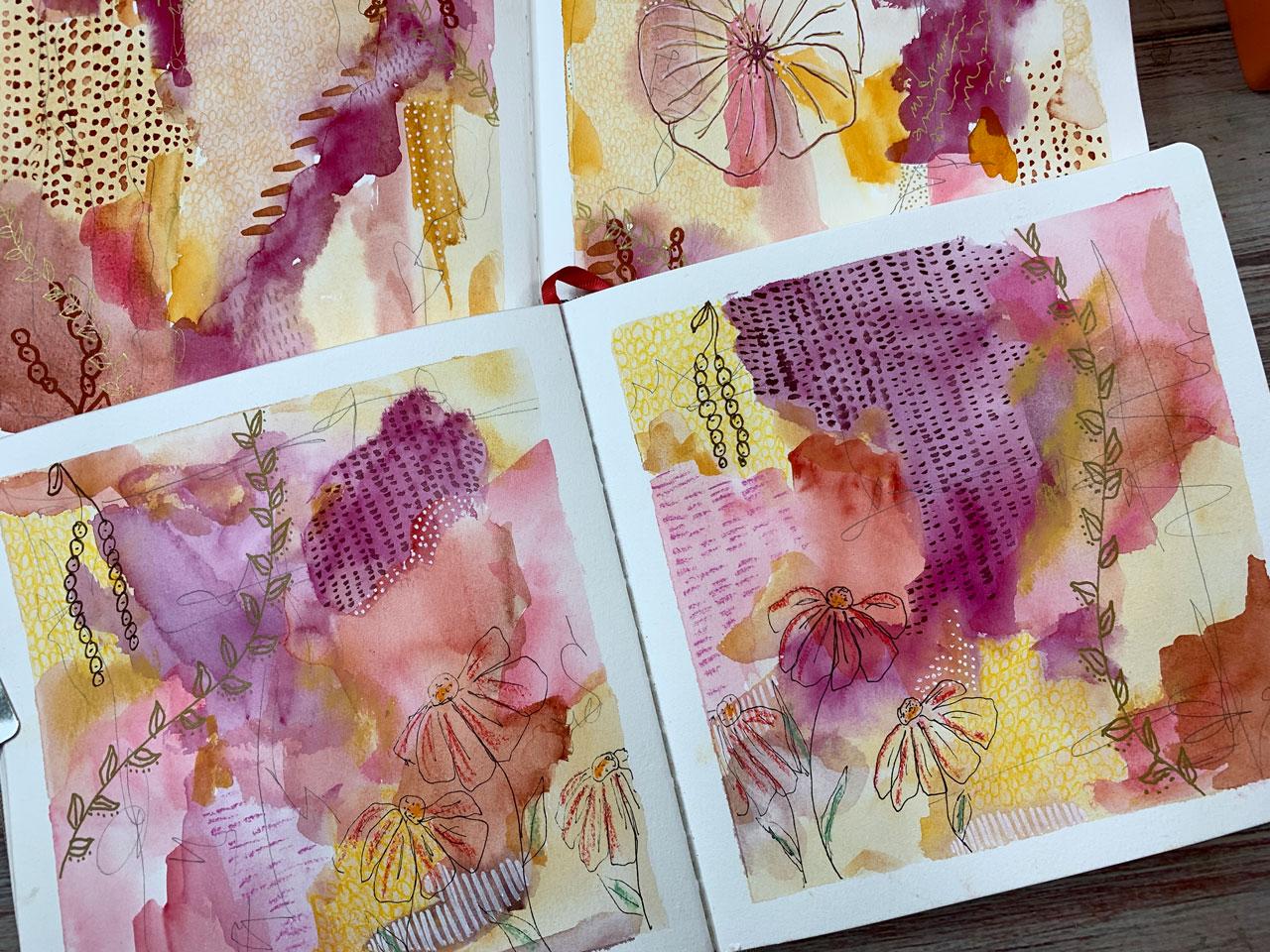 Watercolor & Ink Botanicals: Creating beautiful botanical art while you explore - image 1 - student project