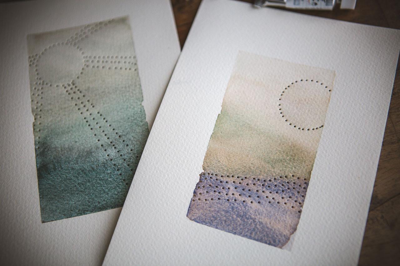 Pin Prick Art - Create Enchanting Landscapes With Unexpected Pin Prick Mark-Maki - image 1 - student project