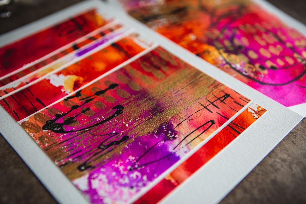 Intuitive Painting: Creating Abstracts with Watercolor Powders - image 1 - student project
