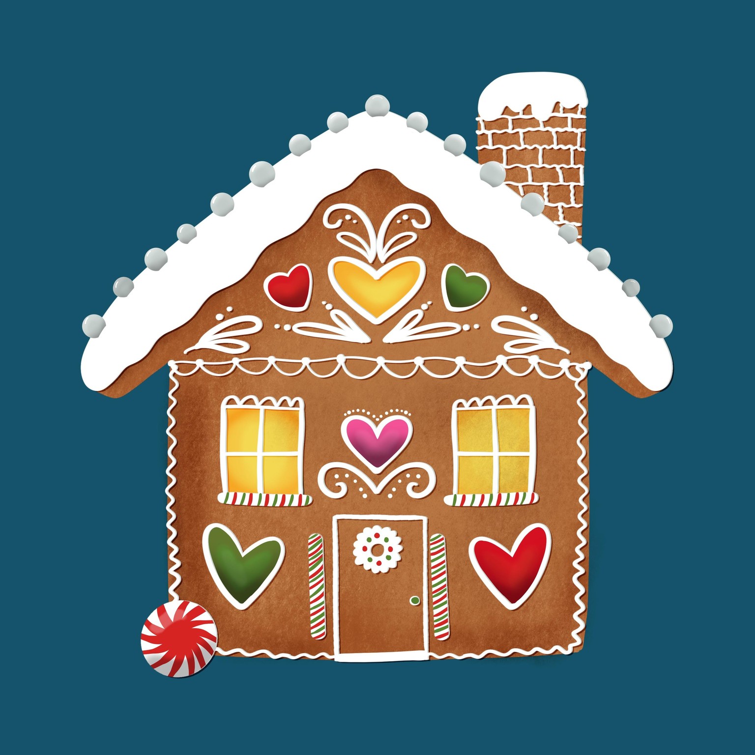 Gingerbread Illustrations - image 2 - student project