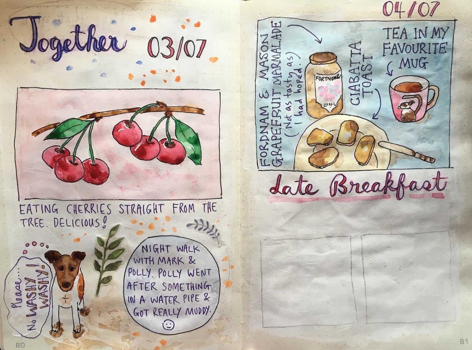 My First Water Colour Sketch Journal - image 1 - student project