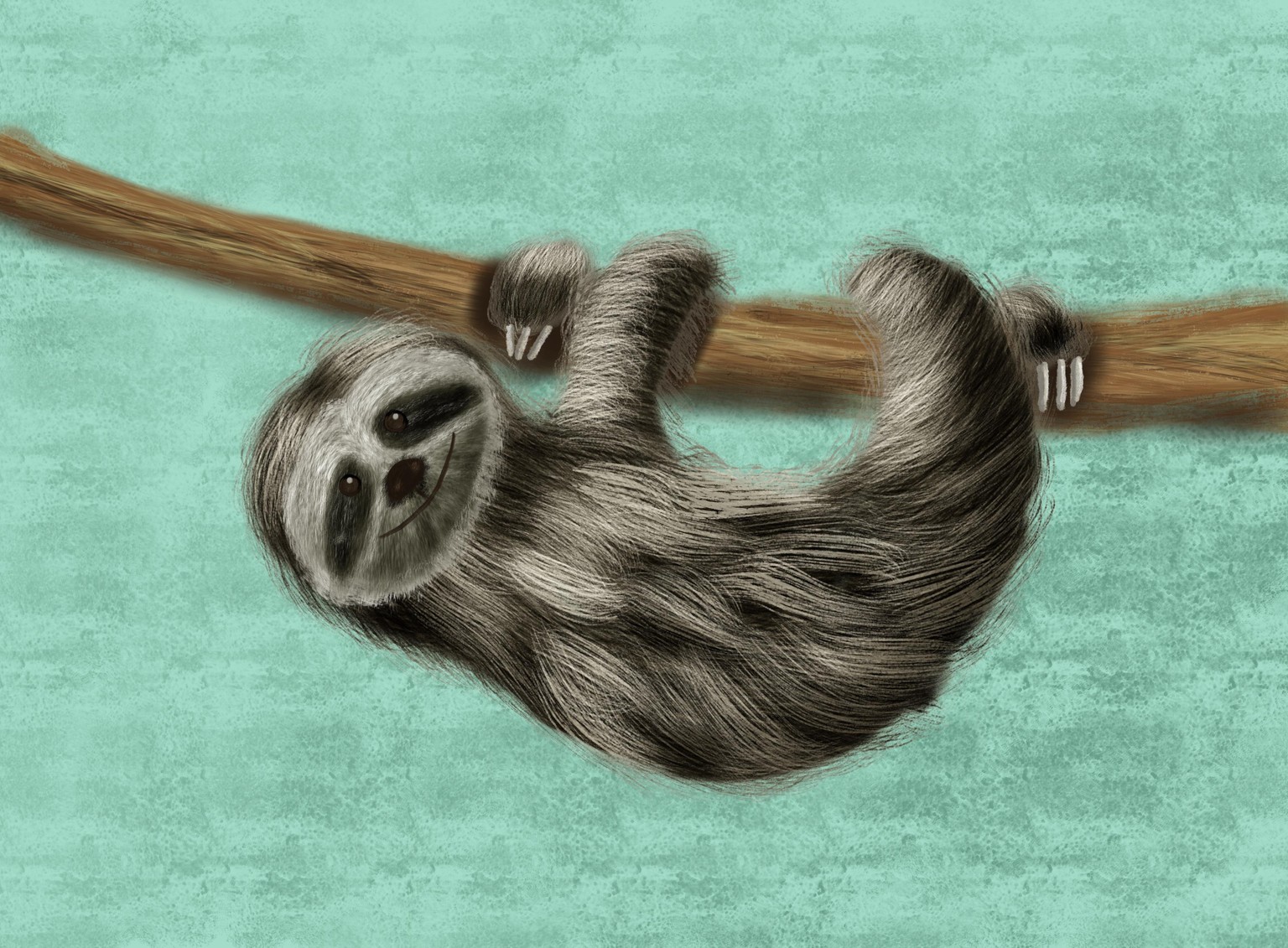 Fur in Procreate - image 3 - student project