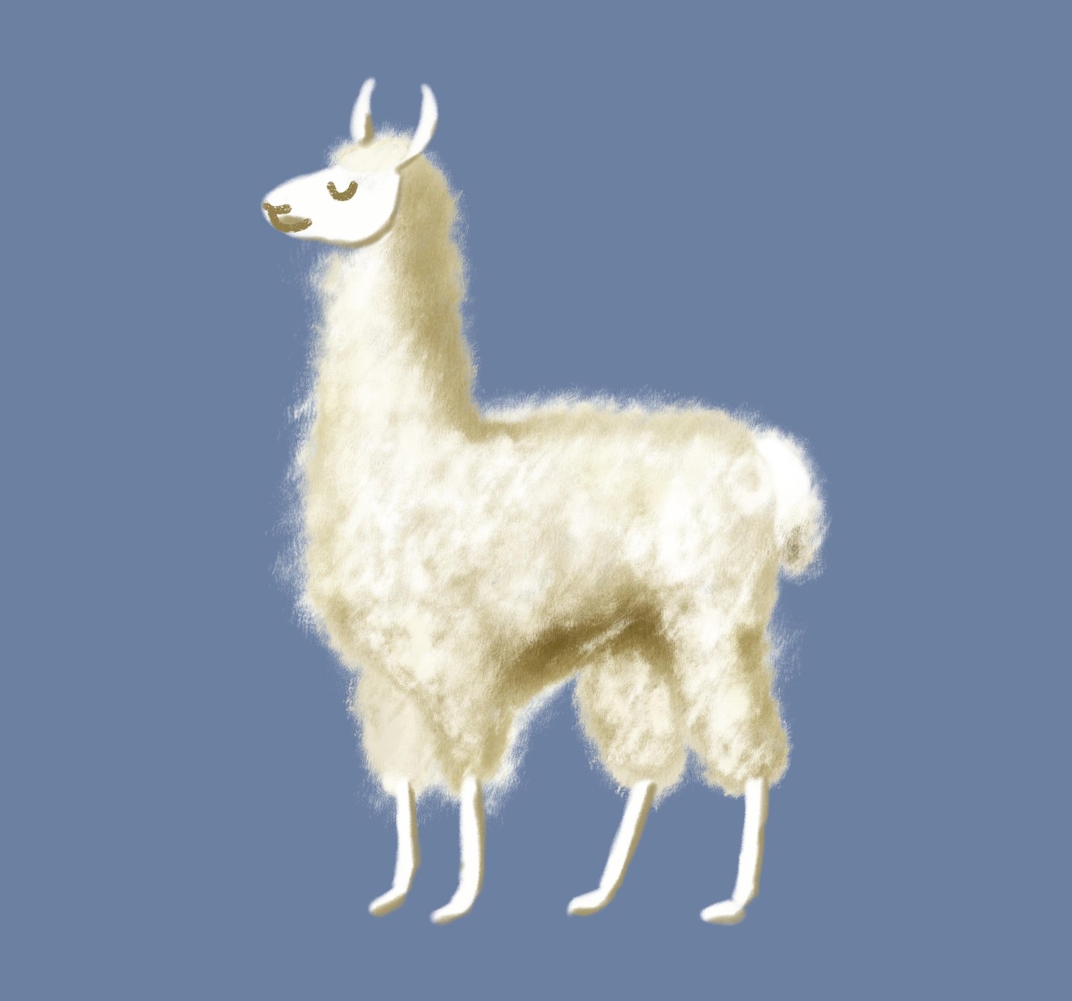 Fur in Procreate - image 2 - student project