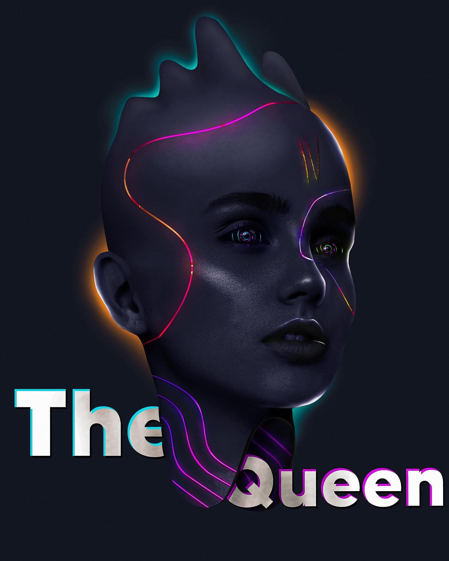 The Queen - image 1 - student project