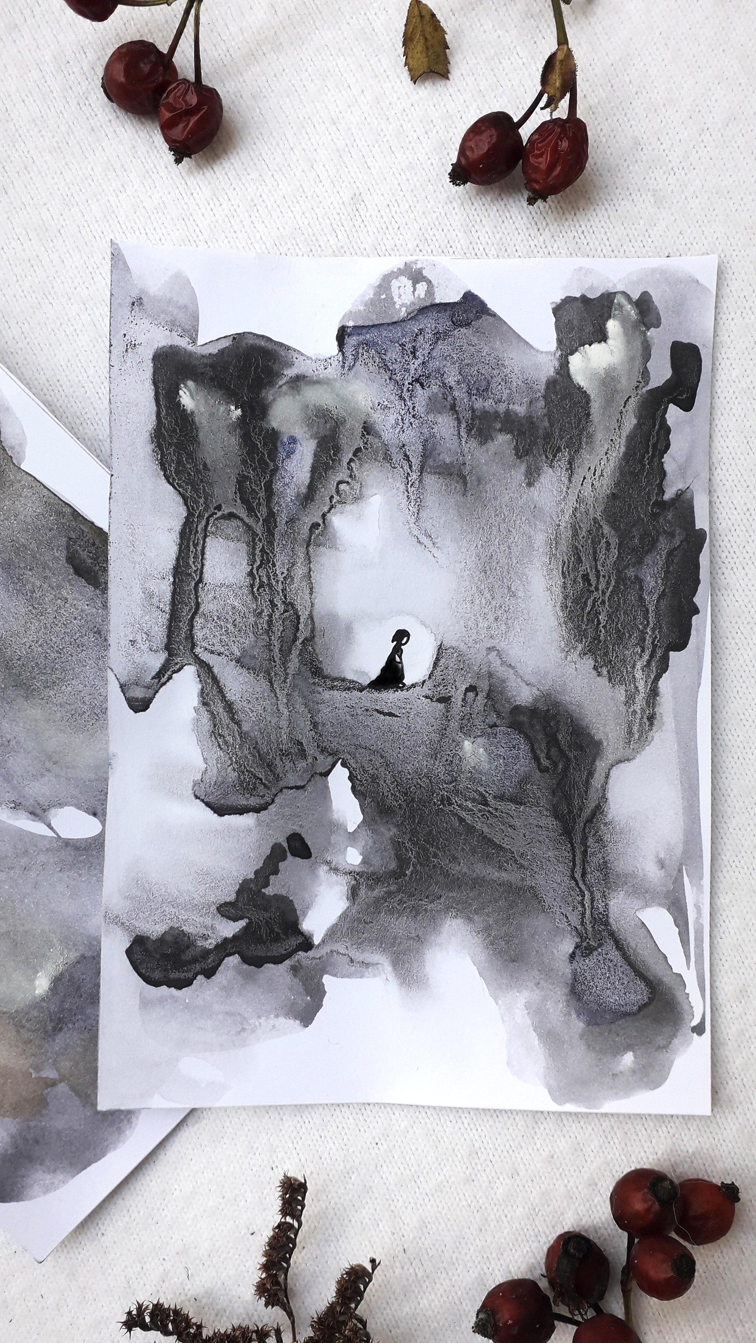Experimenting with ink - image 4 - student project
