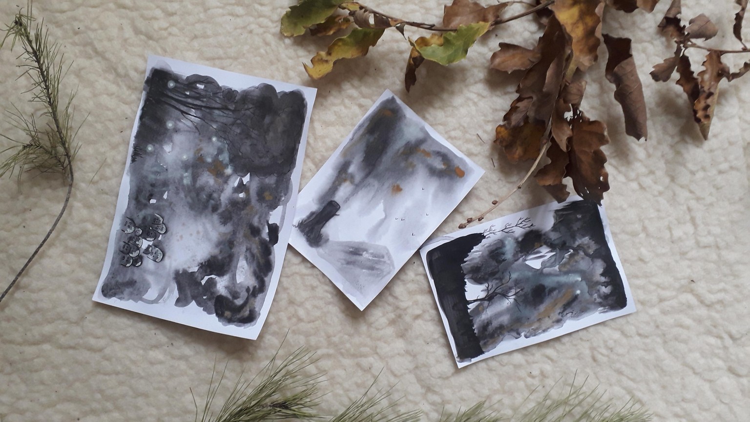 Experimenting with ink - image 1 - student project