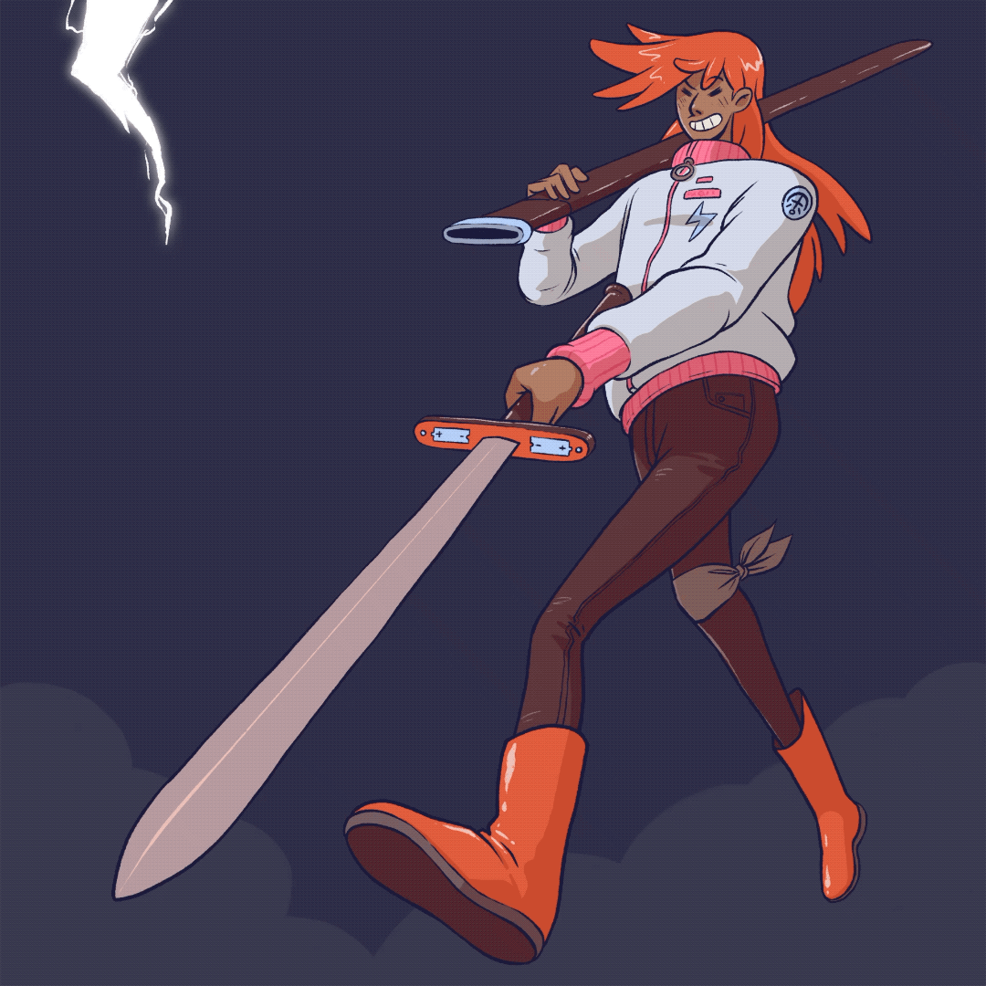 Character and Lightning - image 4 - student project