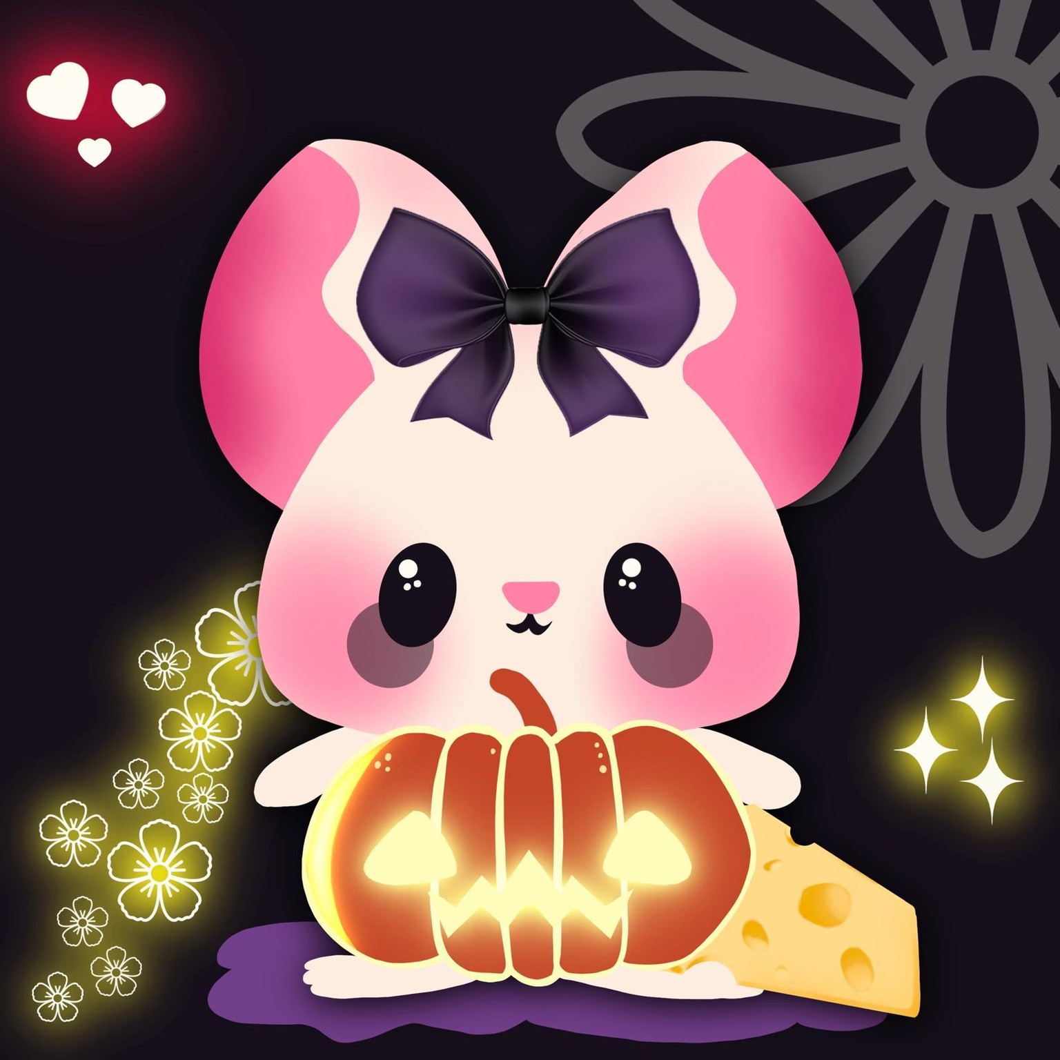 My 3 glowing animals - image 2 - student project