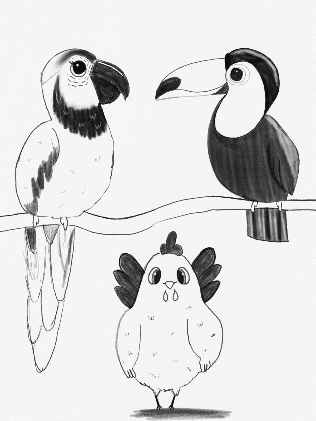 Birdie fun - image 1 - student project