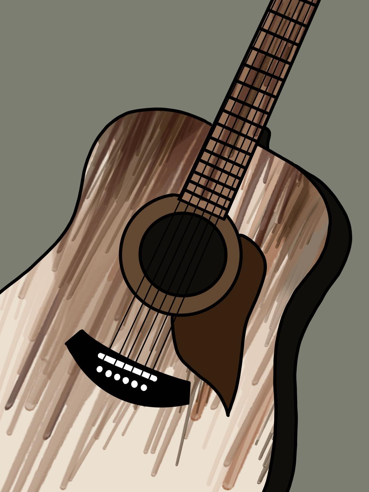 My Coffee guitar - image 1 - student project