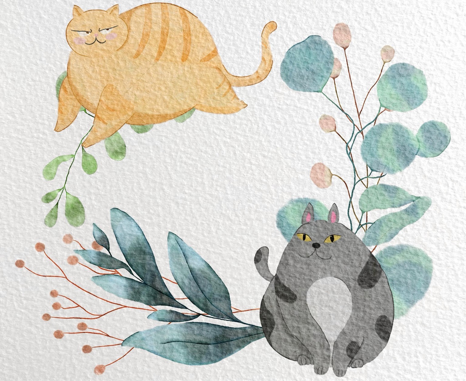 Cat botanicals - image 2 - student project