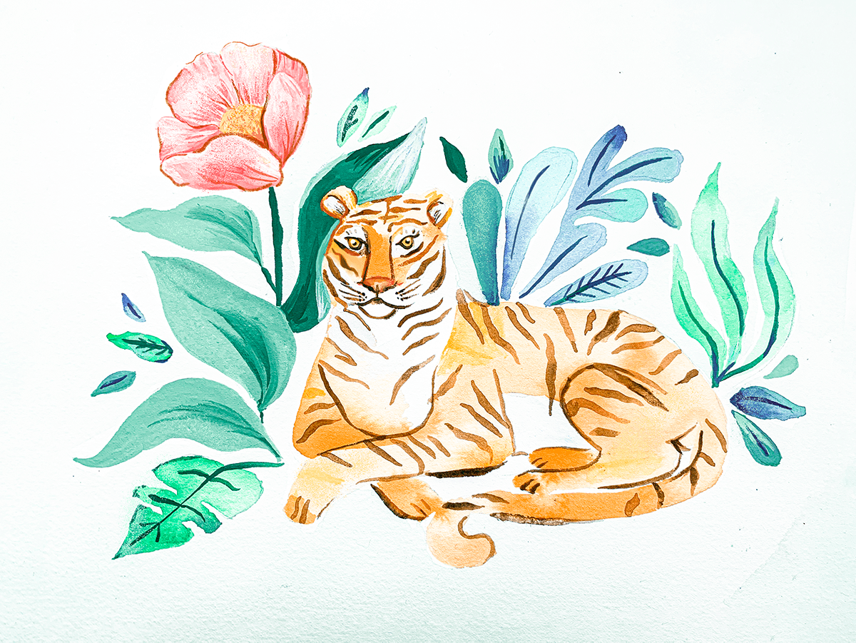 Tiger - image 1 - student project