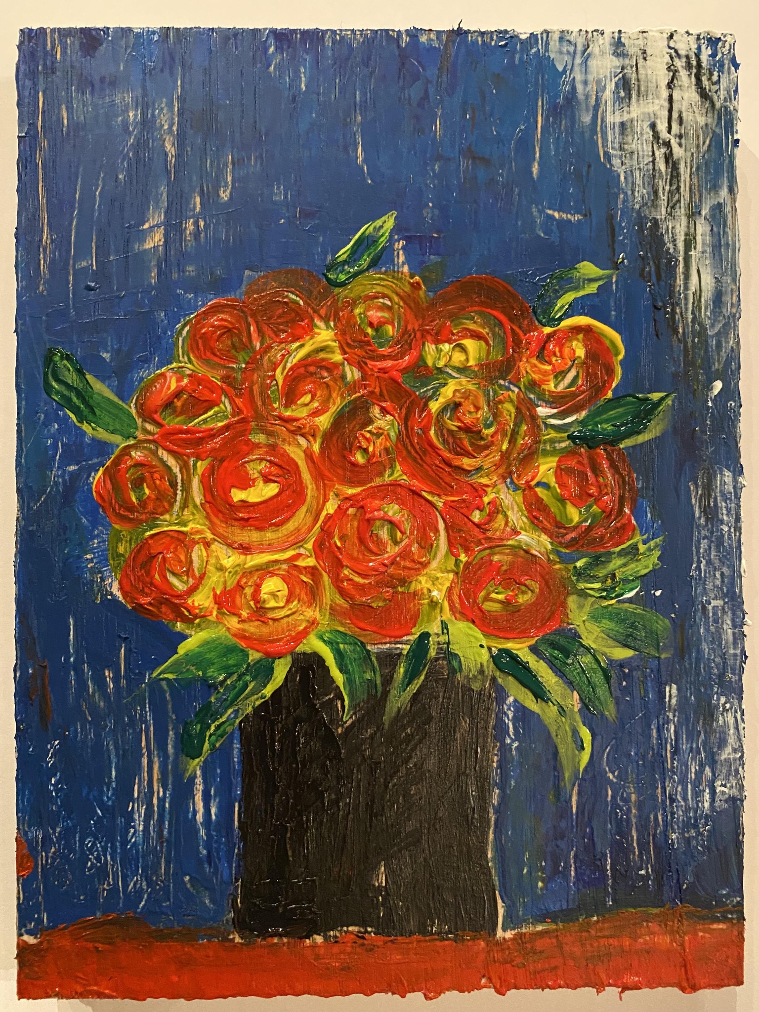 Acrylic painting on wood - image 1 - student project