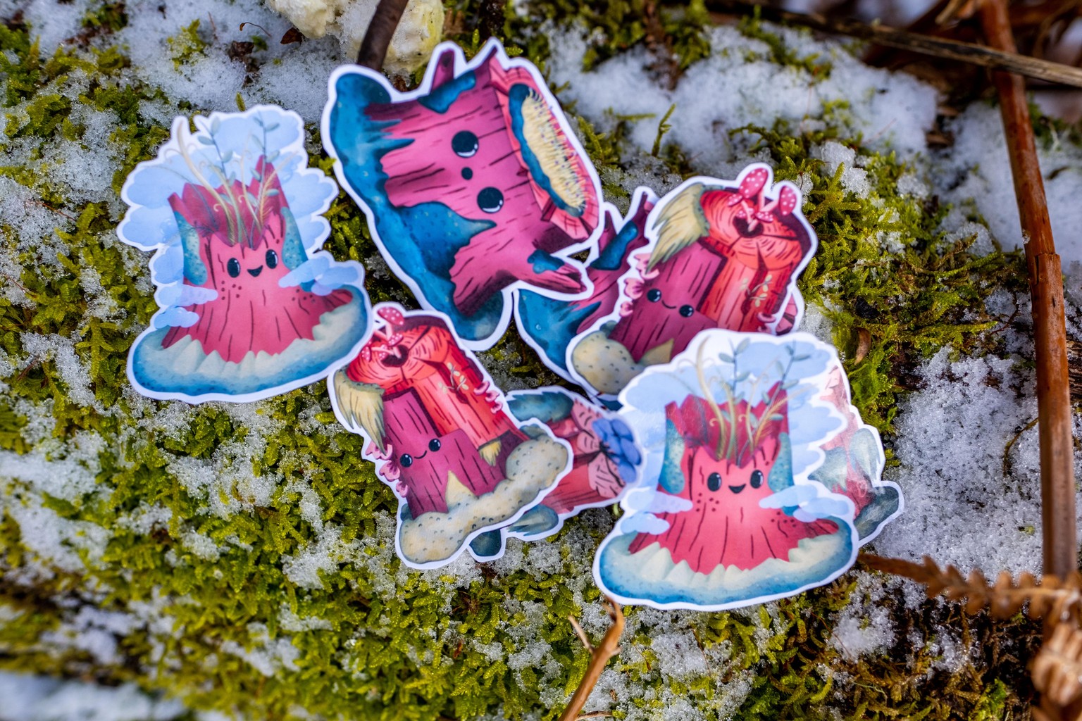 Woodland Themed Stickers - image 6 - student project