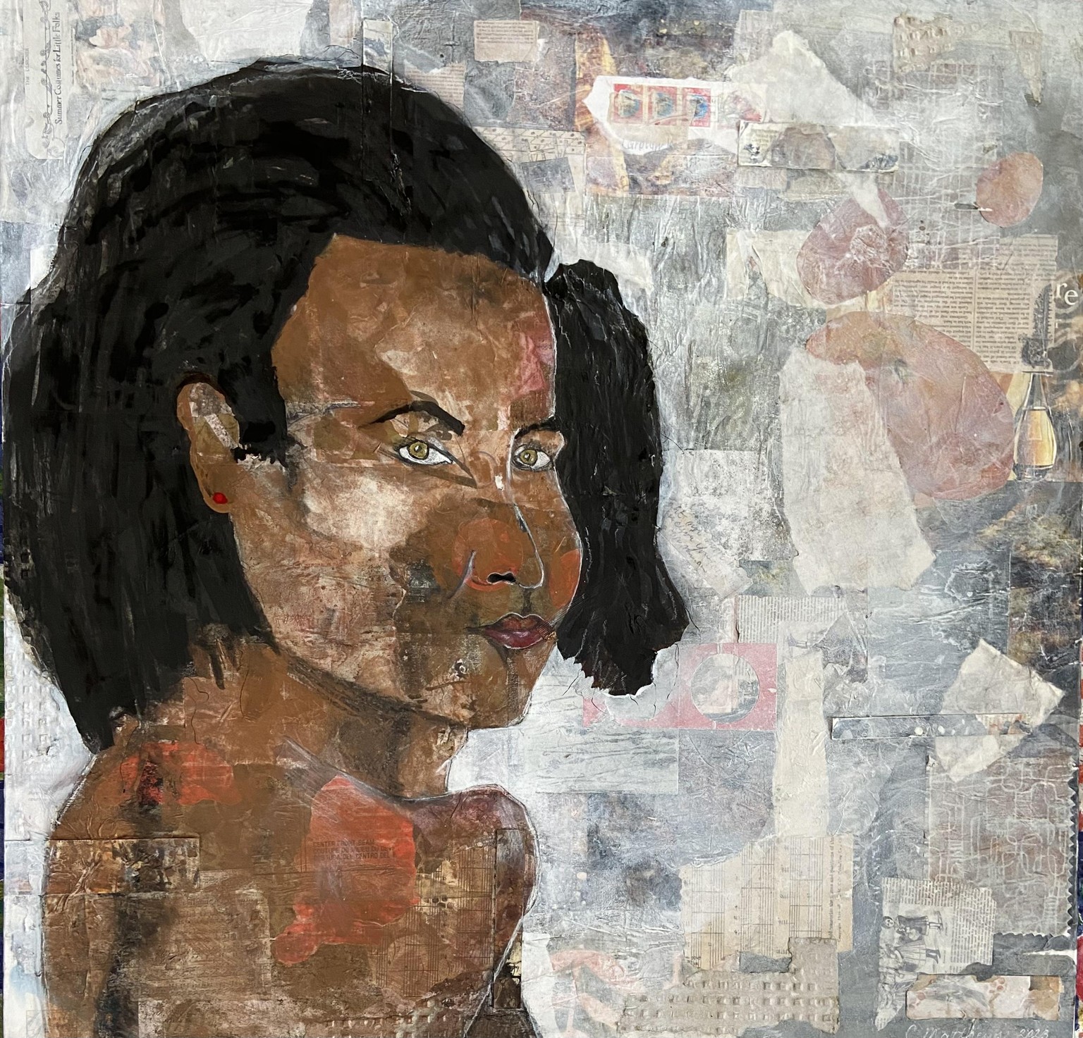 First time working this large when collaging - image 2 - student project