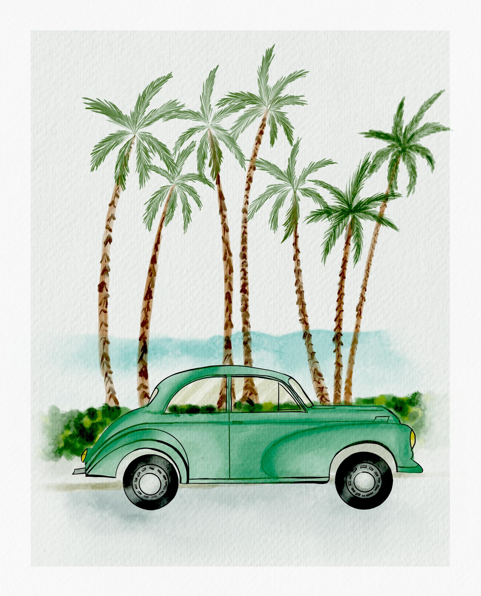 Fun with water colour brushes!! - image 1 - student project