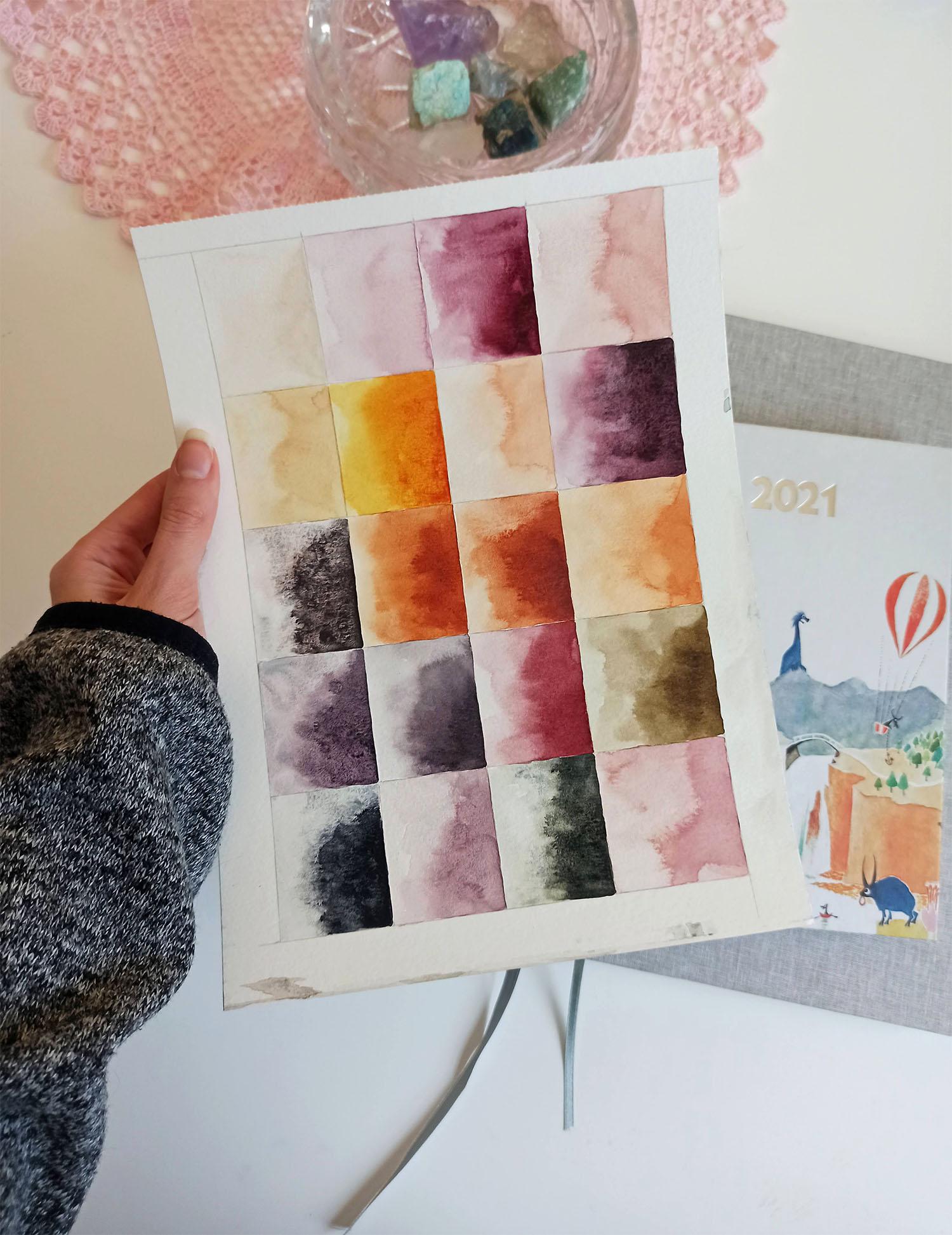 Colour swatches for a new collection - image 2 - student project