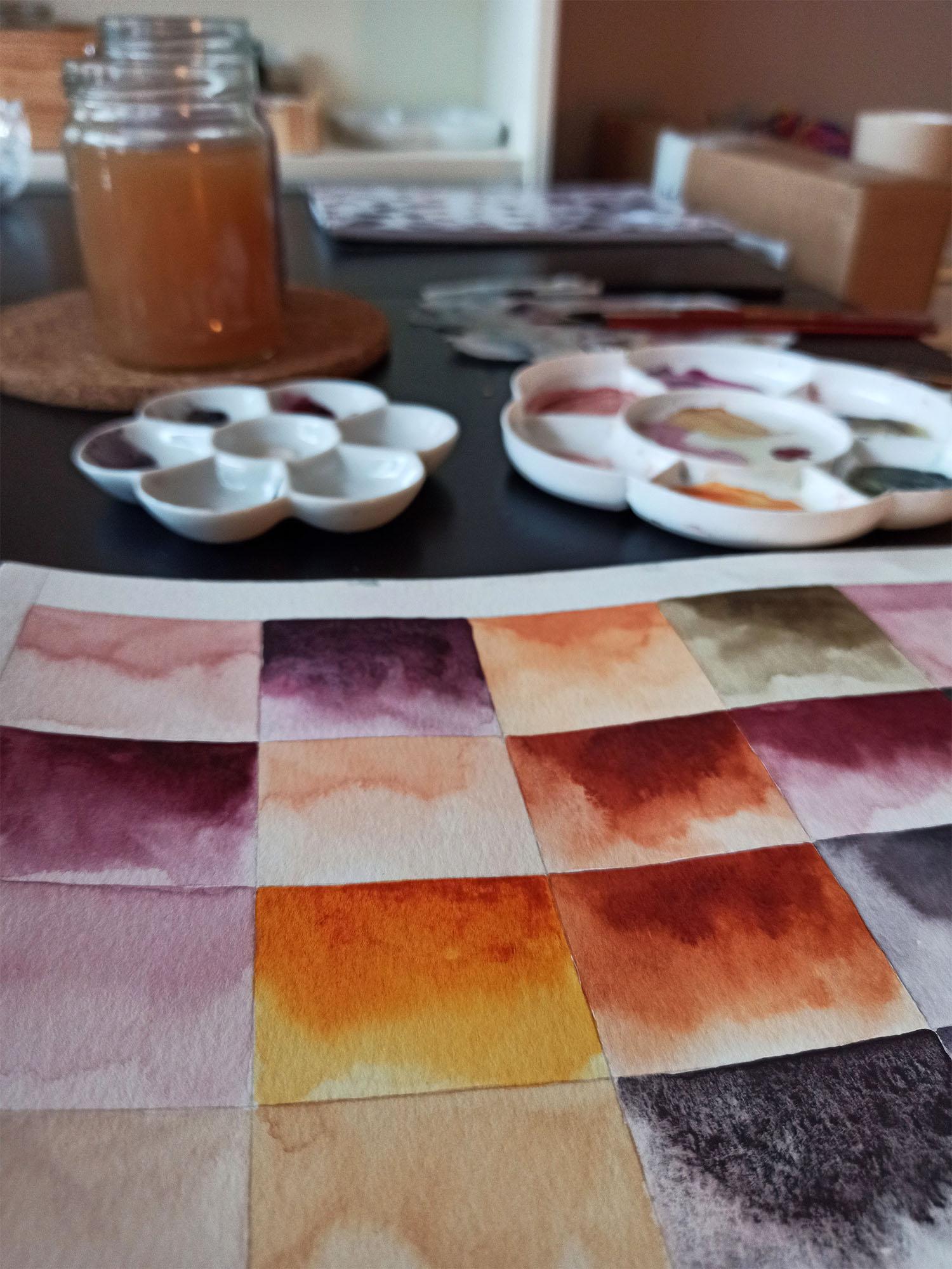 Colour swatches for a new collection - image 4 - student project