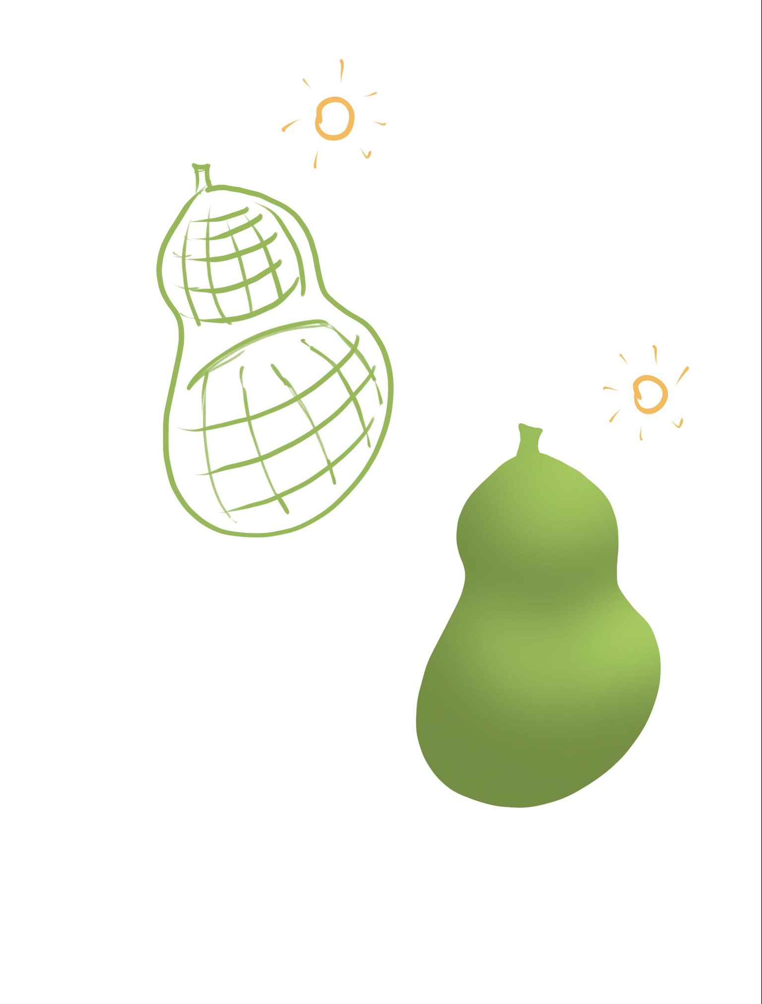 Stylized fruits - image 2 - student project