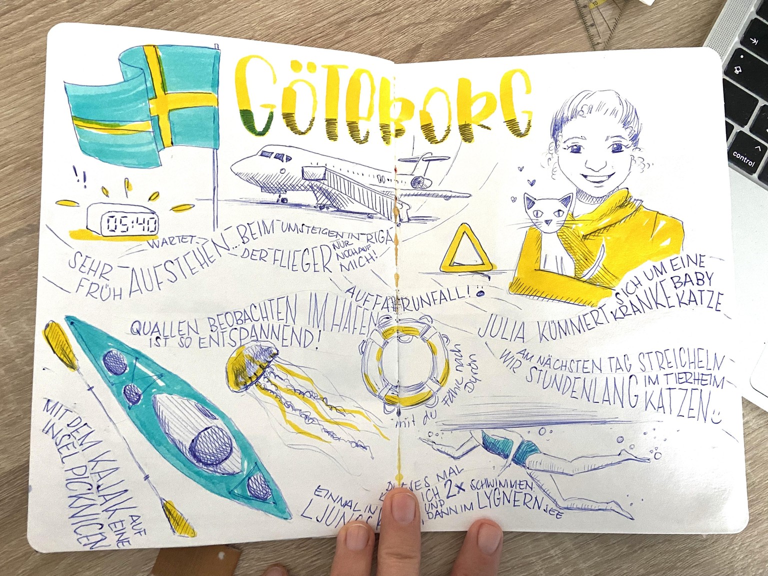 Journal pages this summer - image 3 - student project