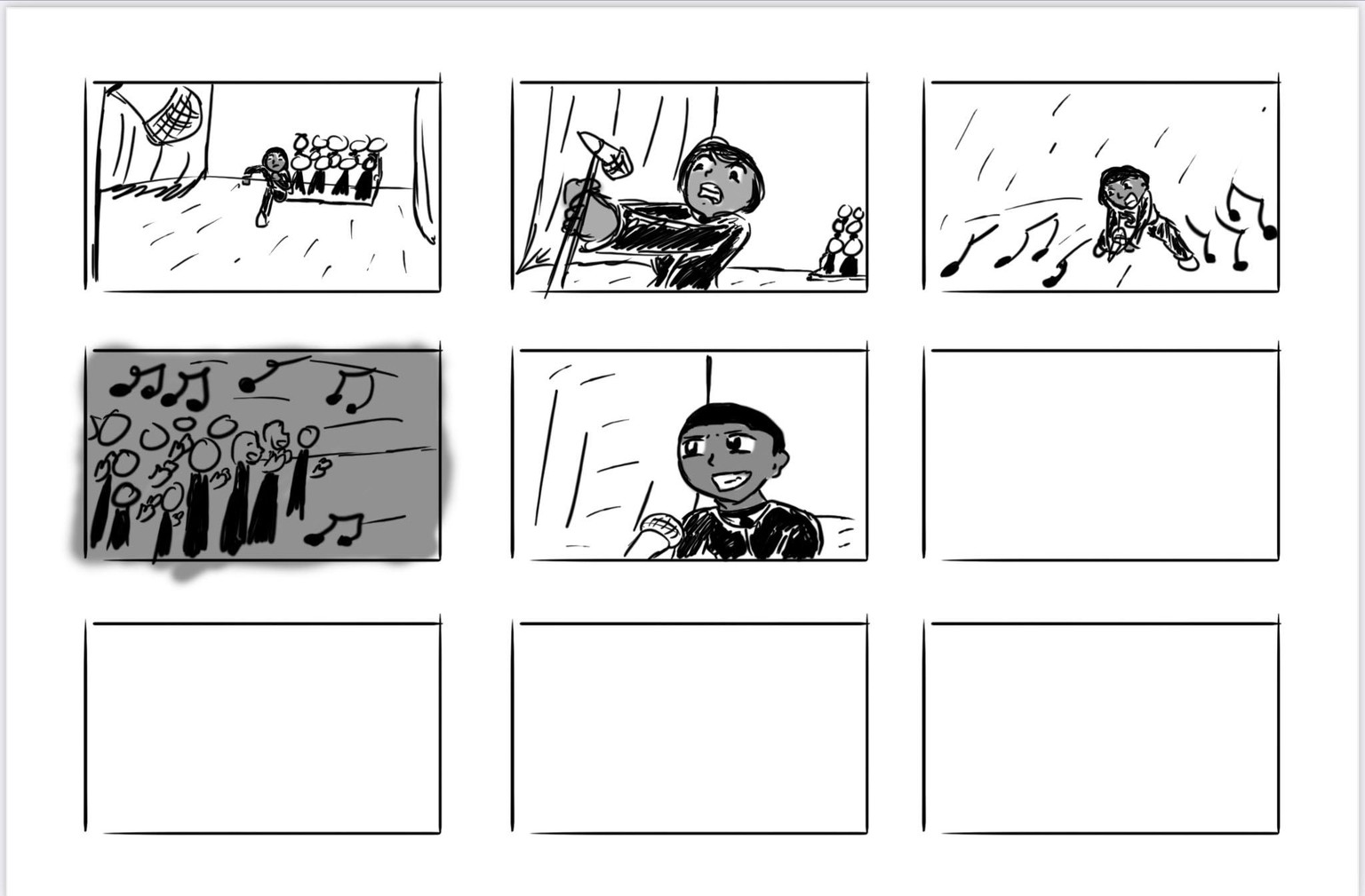 Solo Spotlight Storyboard - image 7 - student project