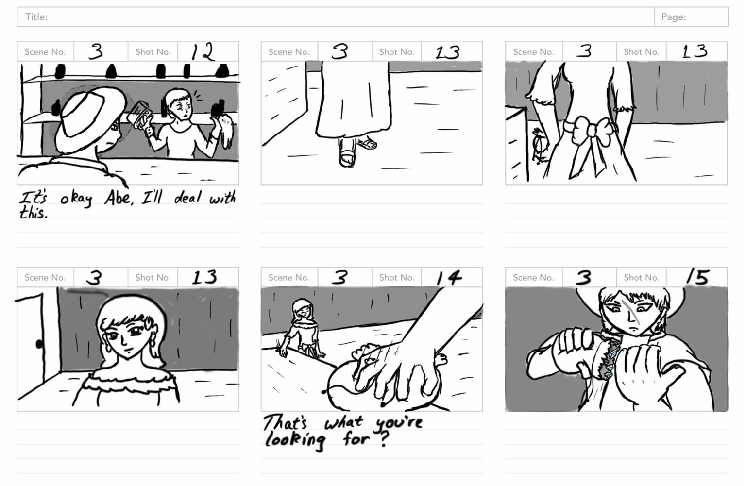 Storyboard Assignment - image 10 - student project