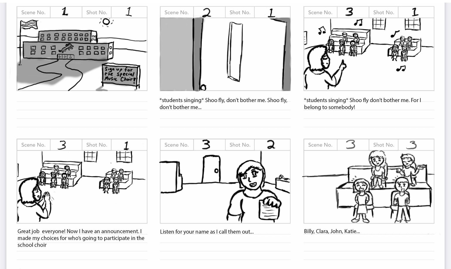 Solo Spotlight Storyboard - image 8 - student project