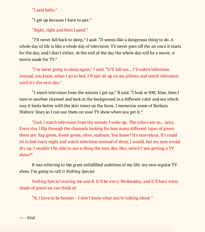Rewriting Exercise, 2! First Pages - image 5 - student project