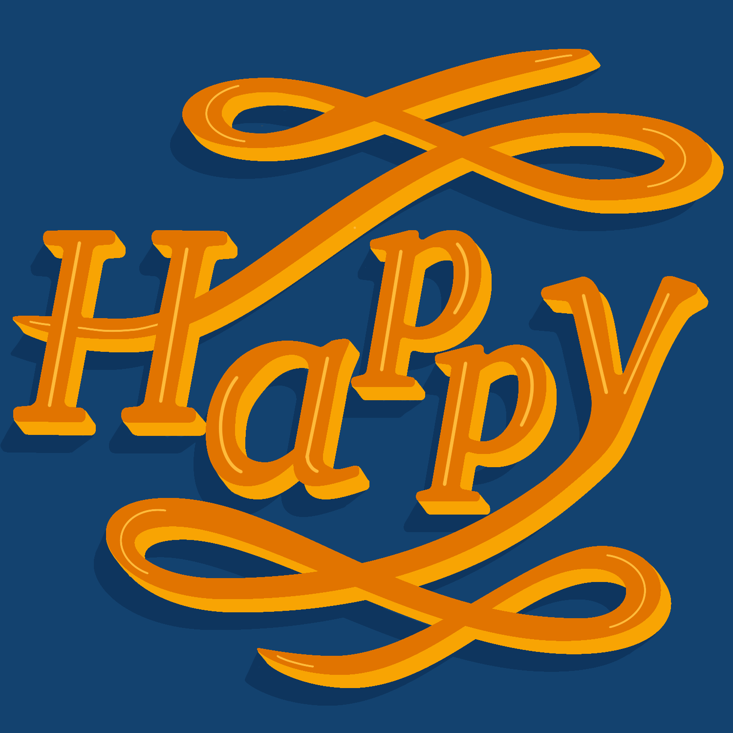 Happy flourishes - image 1 - student project