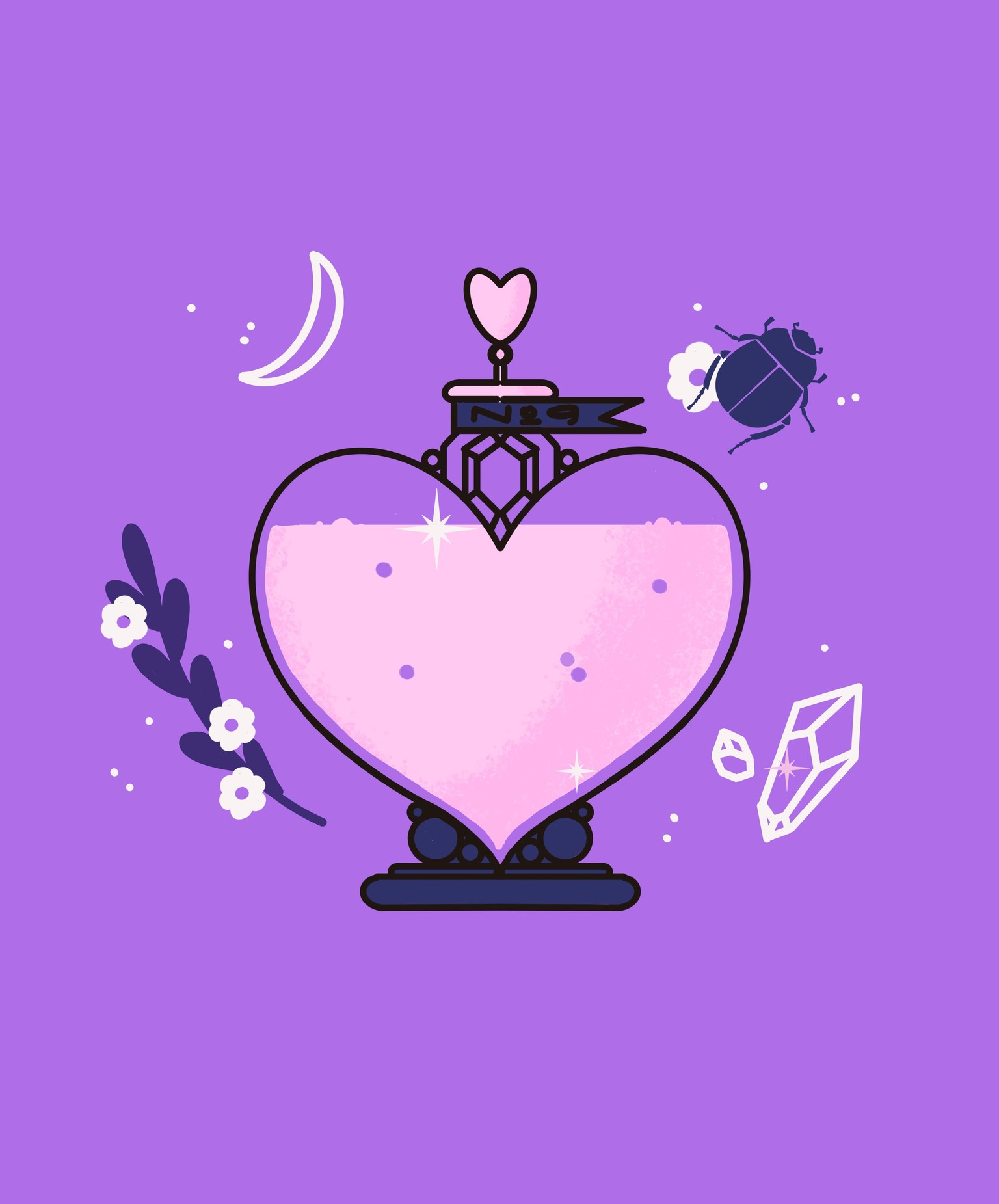 Most Saturated Image I ever created: Love Potion No 9 - image 1 - student project