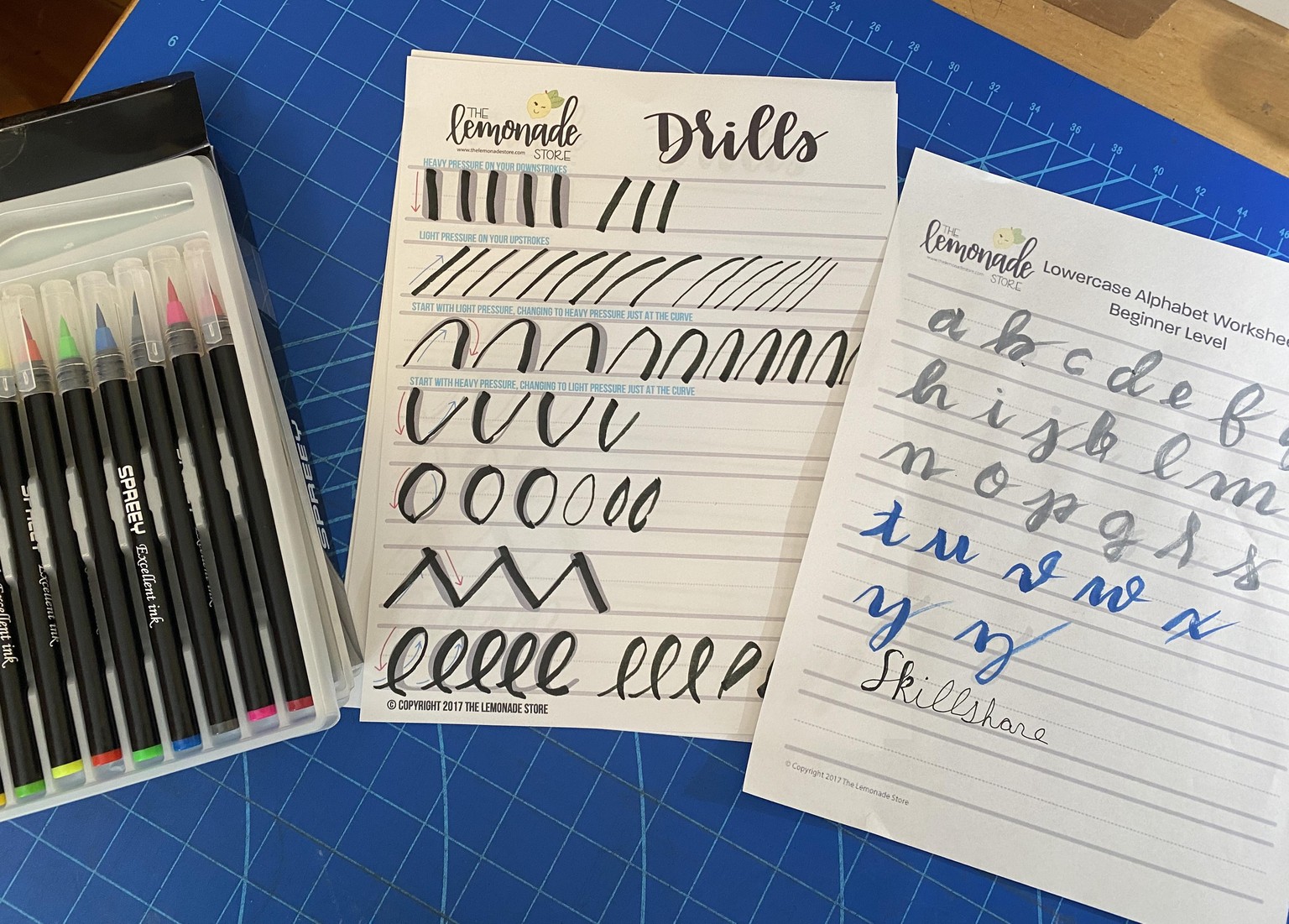 practice with calligraphy - image 1 - student project